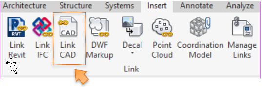 Linking DWG Files to Revit